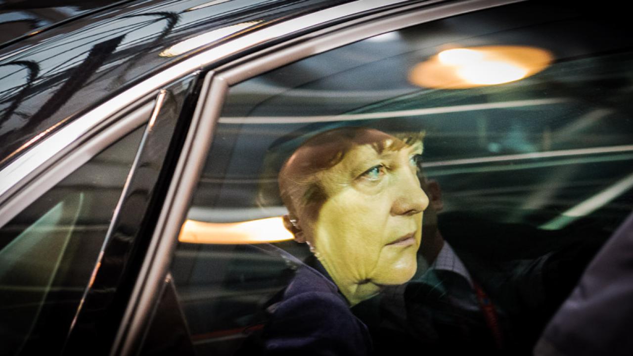 Den tyska förbundskanslern Angela Merkel ska i somras ha ringt upp dåvarande ordförandeland Irlands premiärminister Enda Kenny och bett denne ta bort frågan från EU:s dagordning. Arkivbild.