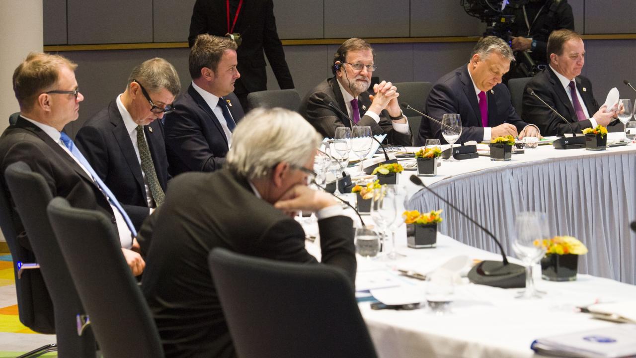 Stats- och regeringscheferna diskuterade EU-nästa långtidsbudget som väntas sträcka sig mellan 2021 och 2027. 