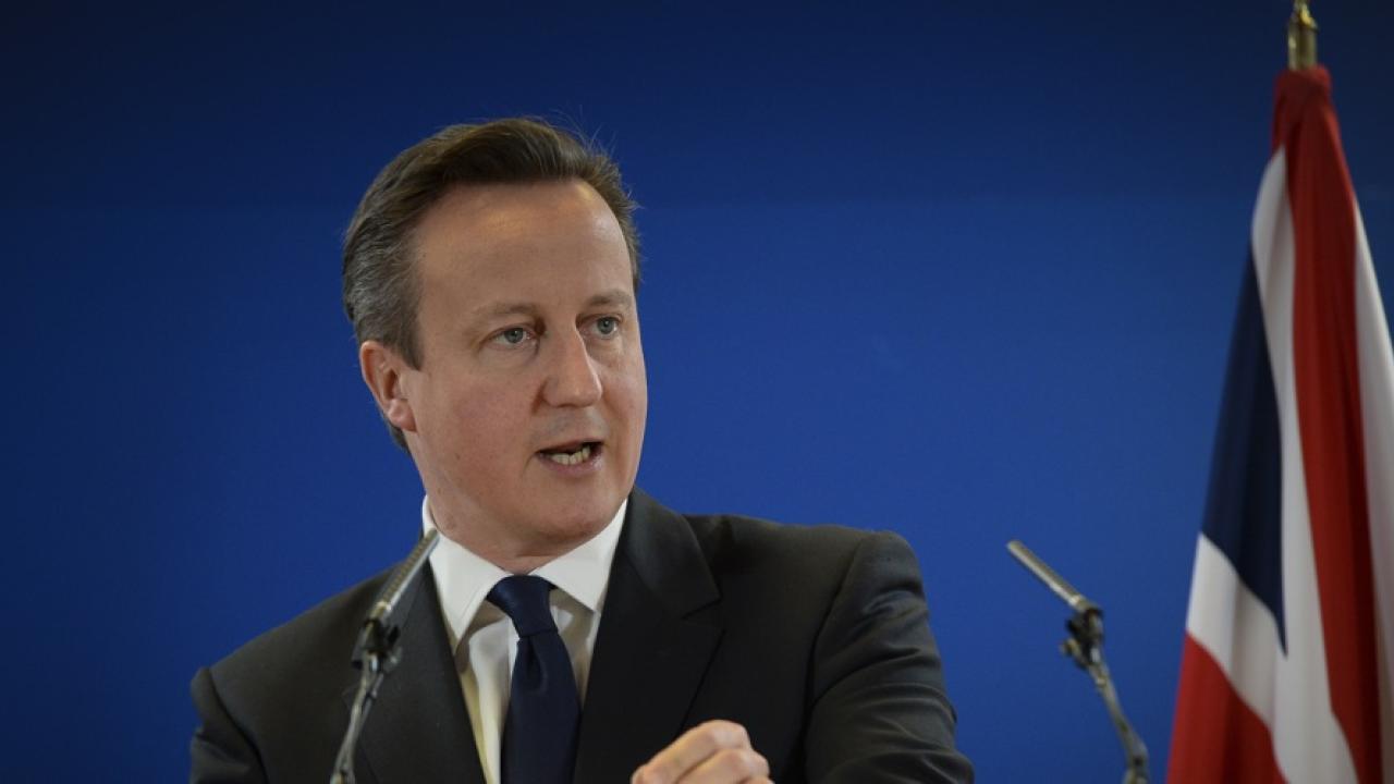 Den brittiske premiärminister lovar mer självstyre. Arkivbild.