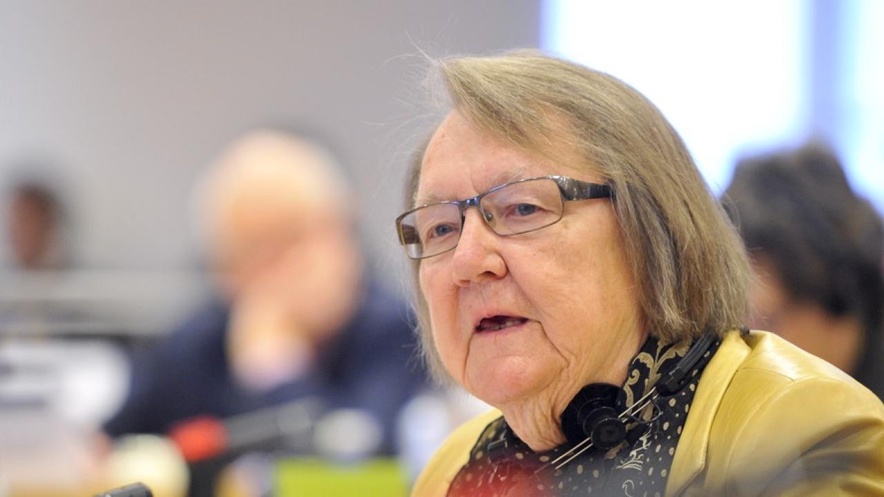 Folkpartiets Marit Paulsen har framför allt arbetat med jordbruksfrågor i EU-parlamentet. Arkivbild.