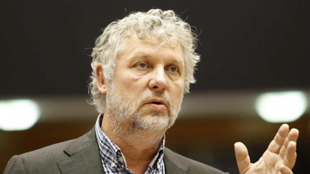 Miljöpartisten Peter Eriksson vädjar till britterna inför den kommande folkomröstningen att rösta nej till att lämna EU. Arkivbild.