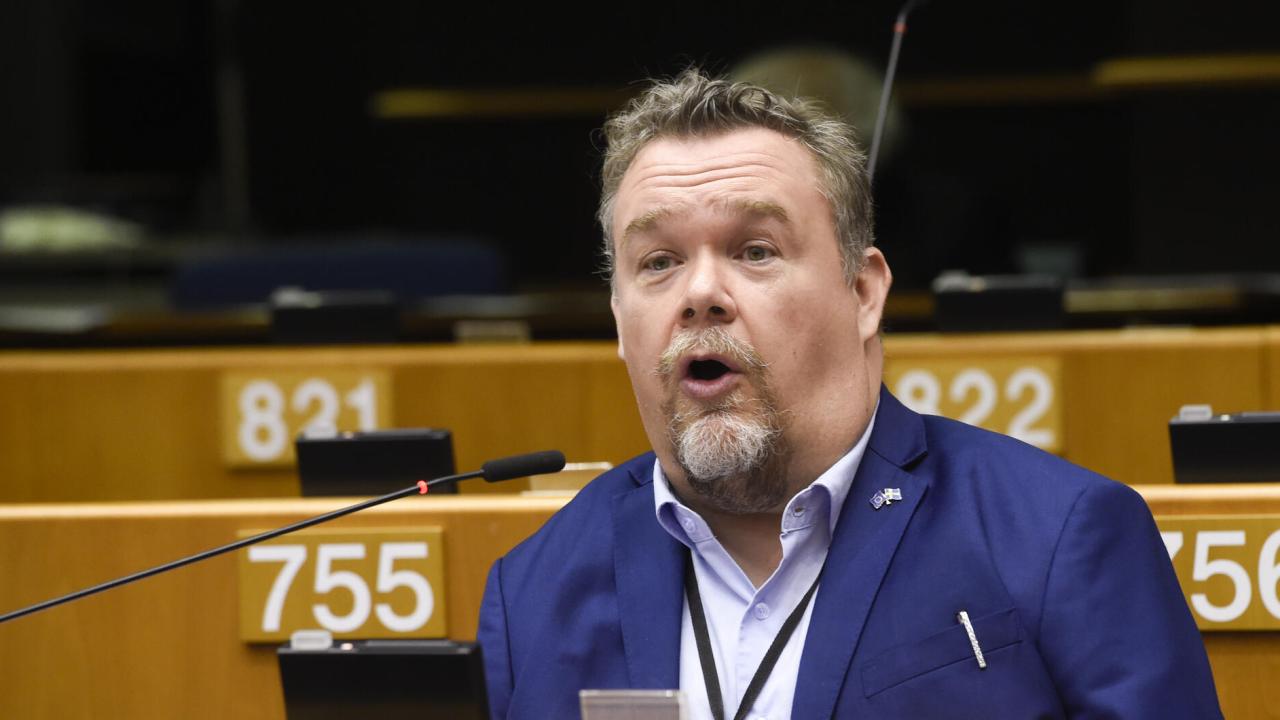 EU-parlamentariker David Lega (KD). Arkivbild.