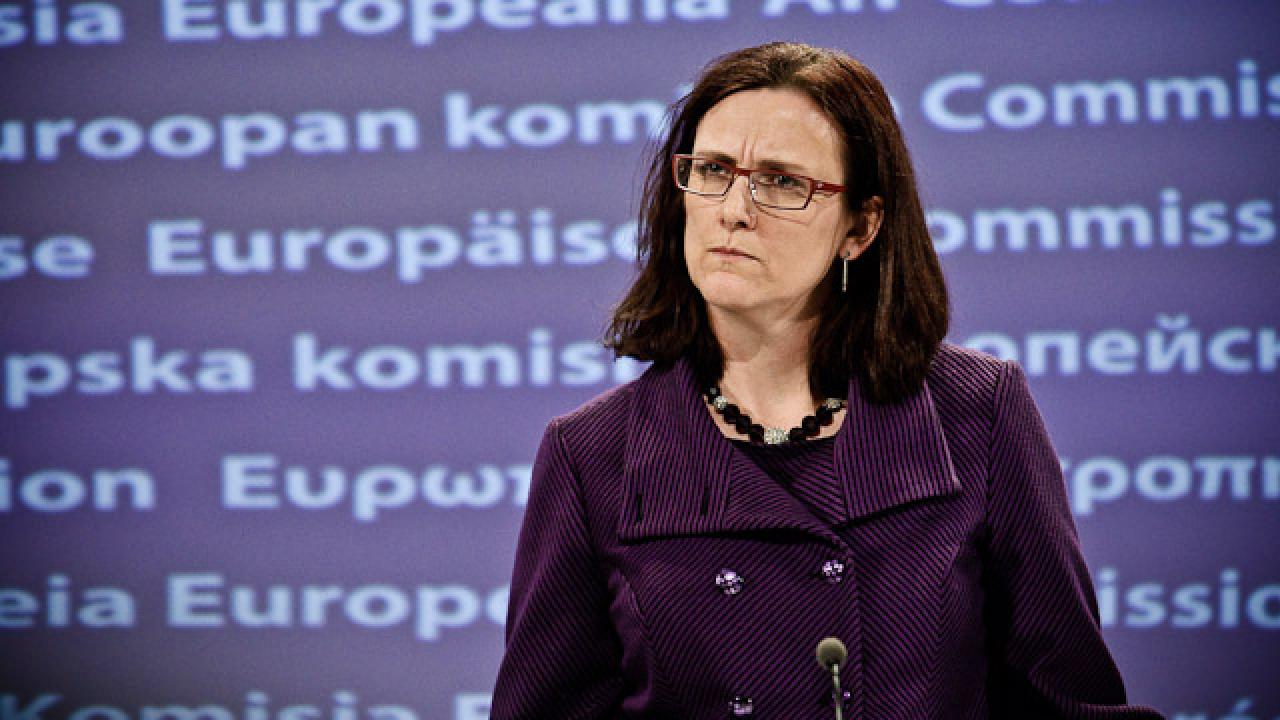 Cecilia Malmström vill ha klart ett avtal före sommaren med USA.