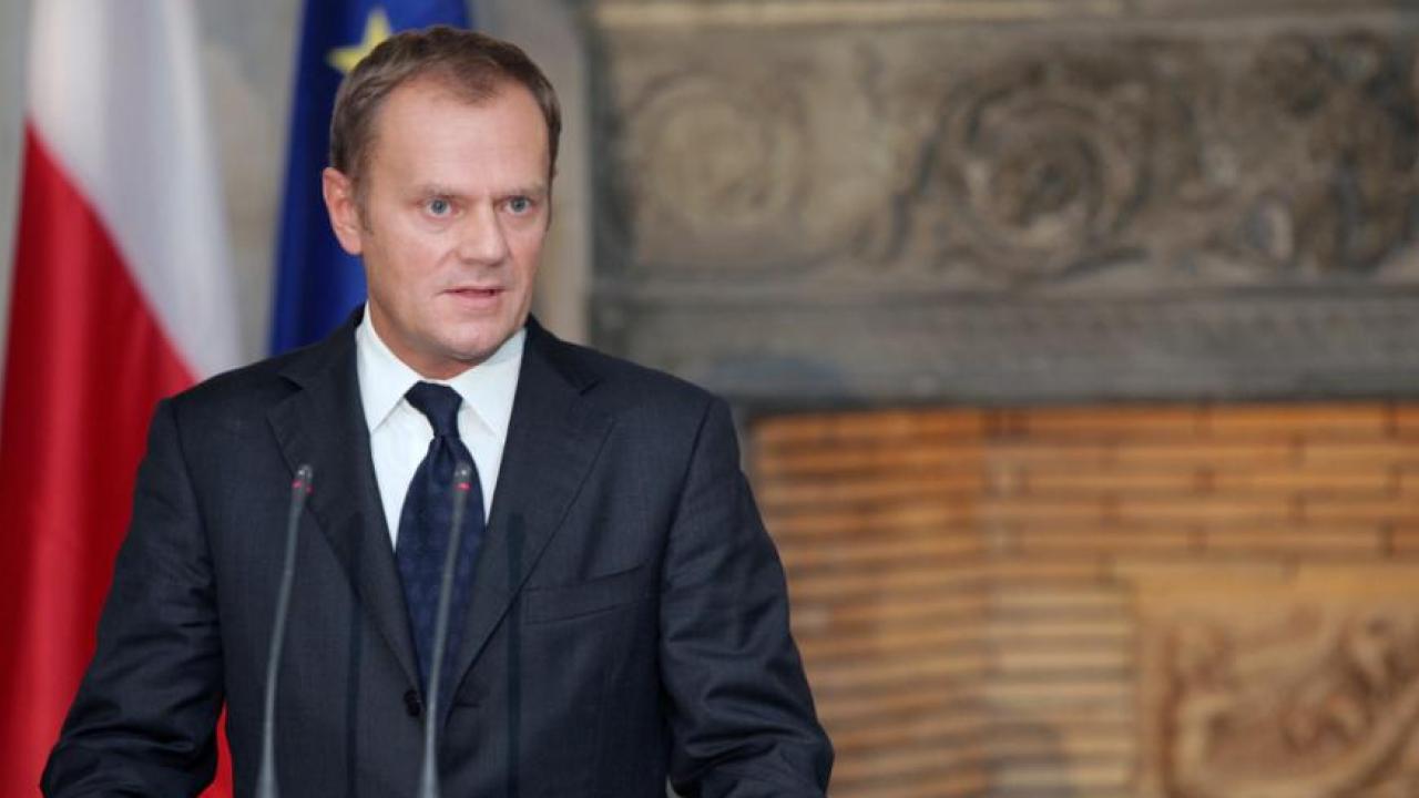 Polens premiärminister Donald Tusk. Arkivbild.