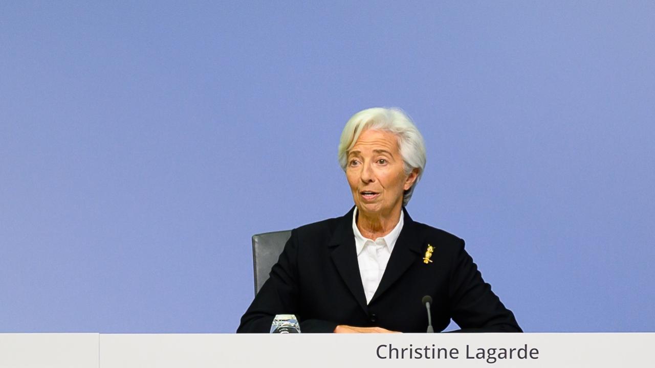 Europeiska centralbankens chef Christine Lagarde.