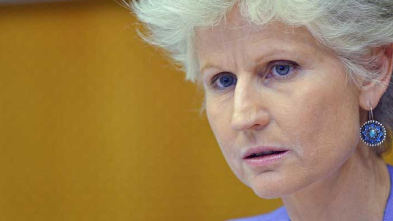 Europaparlamentariker Anna Maria Corazza Bildt (M) ordförande i tvärpolitiska gruppen för barns rättigheter och välbefinnande.