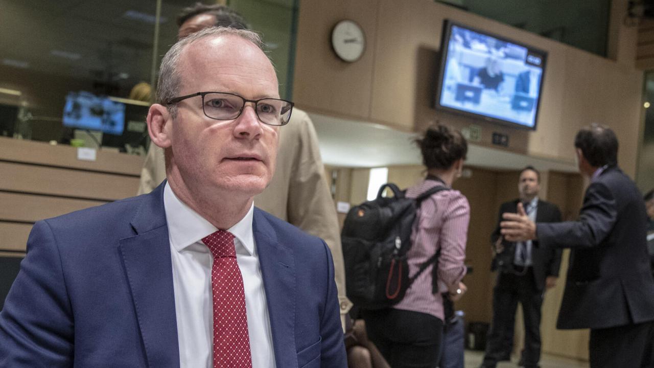 Irlands utrikesminister Simon Coveney. Arkivbild.