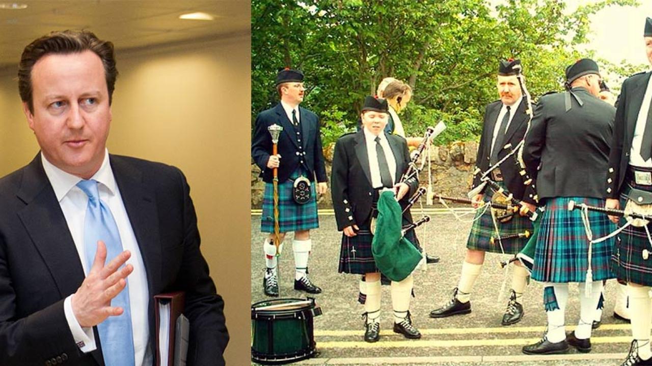 David Cameron ger sig in i debatten om skotsk självständighet