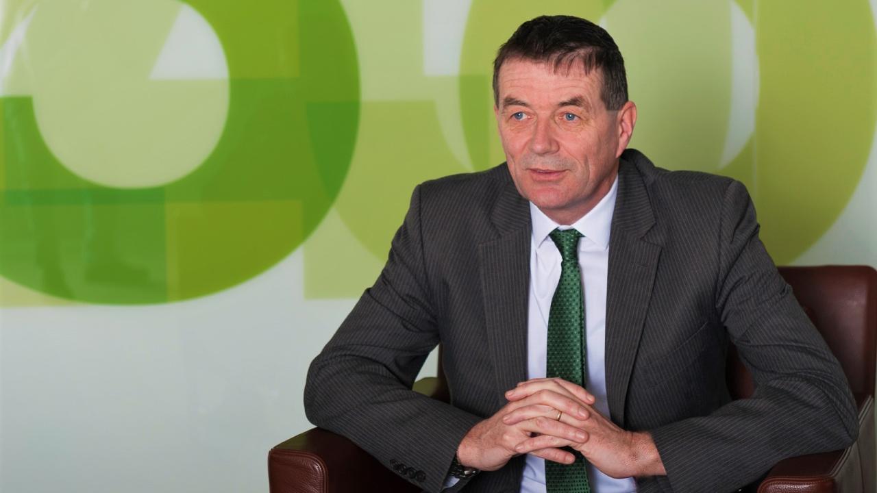 Europeiska revisionsrättens nytillträdde ordförande, irländaren Tony Murphy. Arkivbild.