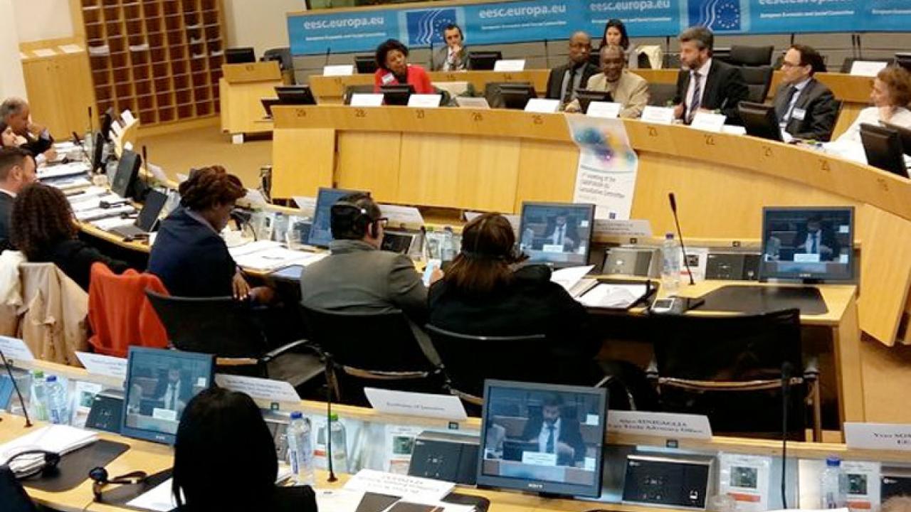 Sverige representeras av tolv ledamöter. i EESK. De kommer från tre olika intressegrupper: arbetstagare, arbetsgivare och andra intressegrupper. Europeiska ekonomiska sociala kommittén, EESK.