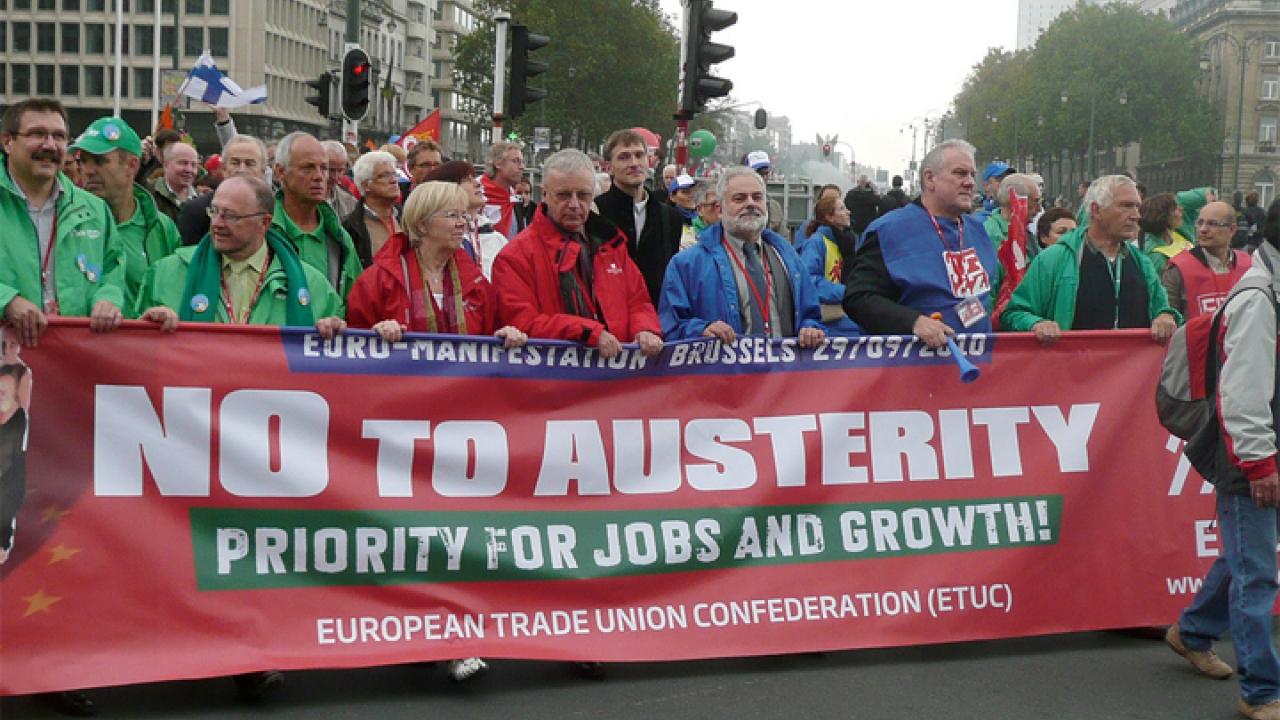 Gå med i finanspakten. Det ligger inte i fackets intresse att den svenska stolen lämnas tom, skriver Tommy Svensson. Arkivbild.