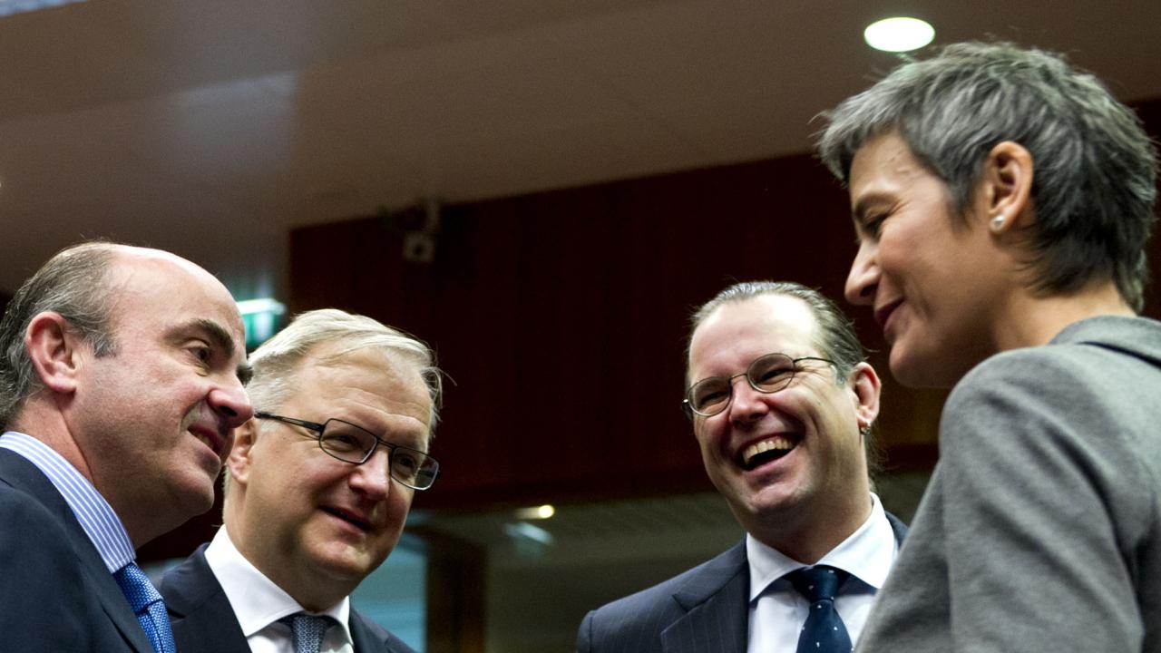 Finansminister Anders Borg (M) fick genom de svenska kraven på onsdagens långkörare om bankbuffertar.