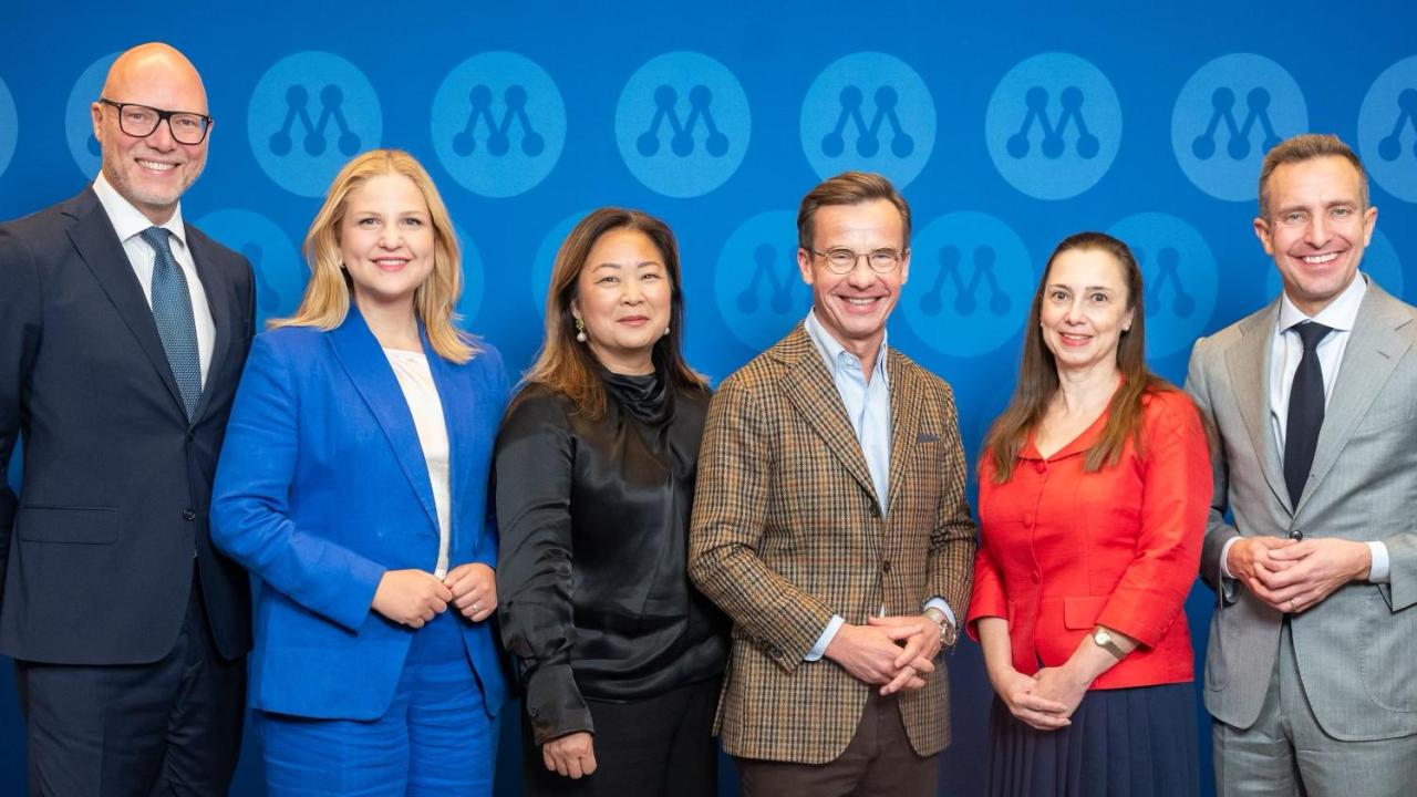 Moderata toppkandidater i EU-valet 2024 