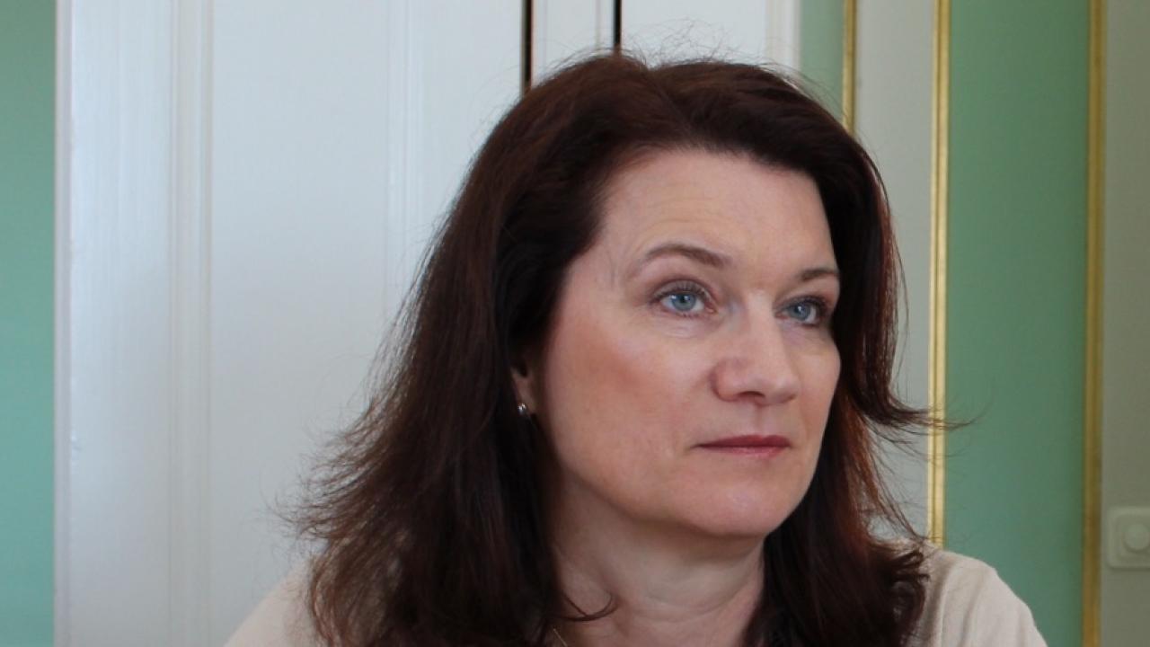 Utrikesminister Ann Linde. Arkivbild. 