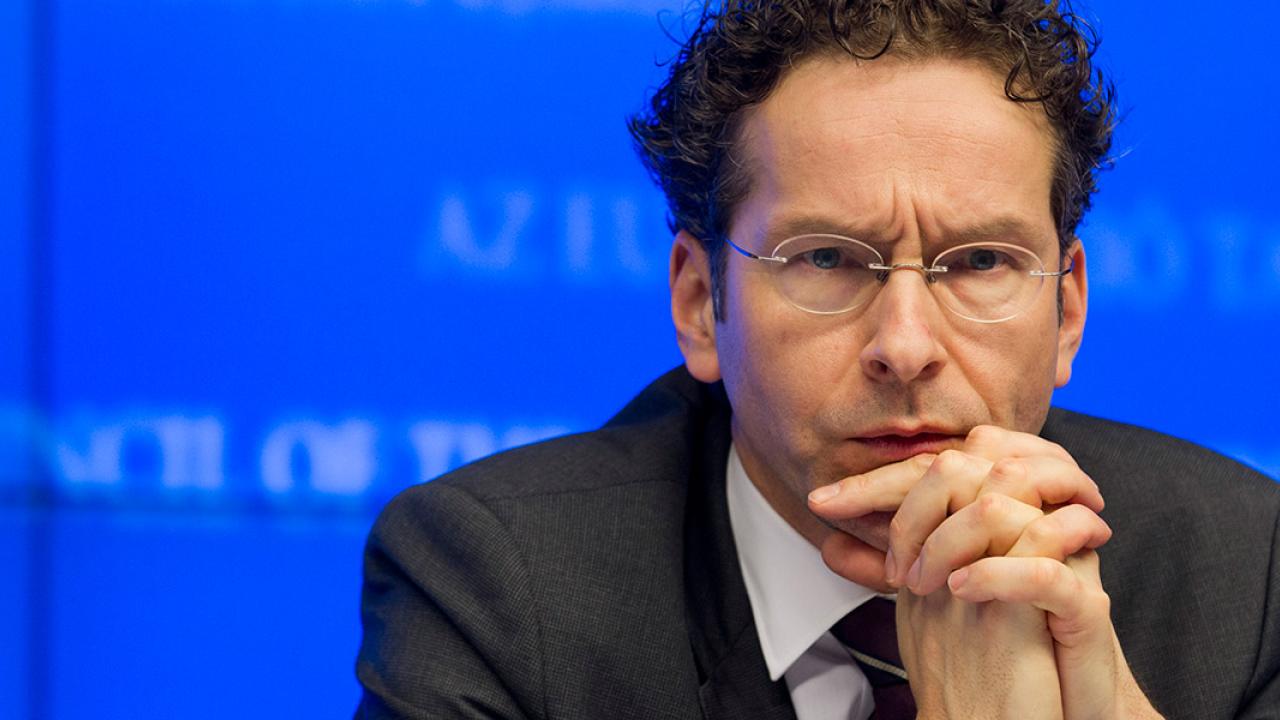 Nederländernas finansminister Jeroen Dijsselbloem tycker att kommissionen gjort för lite för att täppa till hålen i årets EU-budget. Arkivbild.