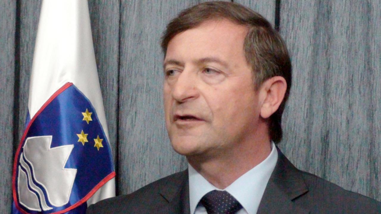 Den slovenske utrikesministern Karl Erjavec. Arkivbild.