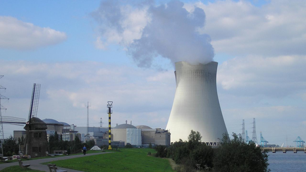 Kärnkraftverket i Antwerpen är ett av totalt 135 som nu stresstestas av EU.