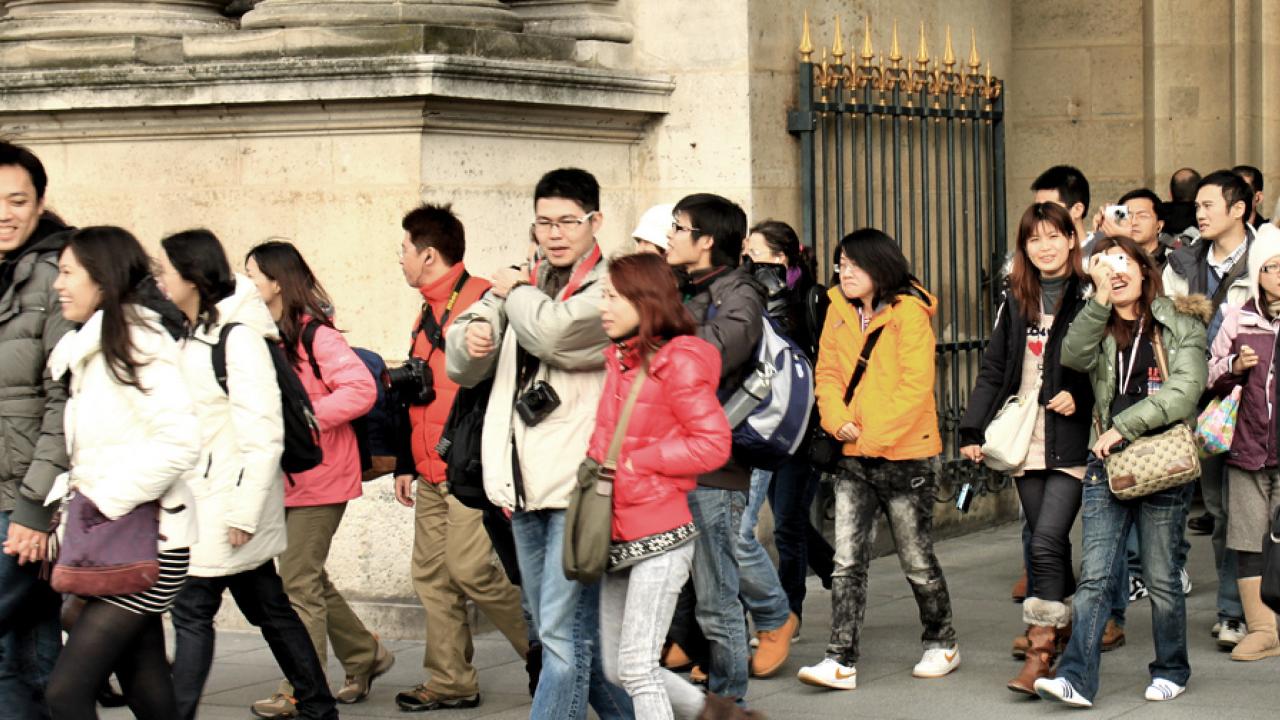 Många turister avstår från att åka till EU för att det är för krångligt att få visum. Arkivbild. 