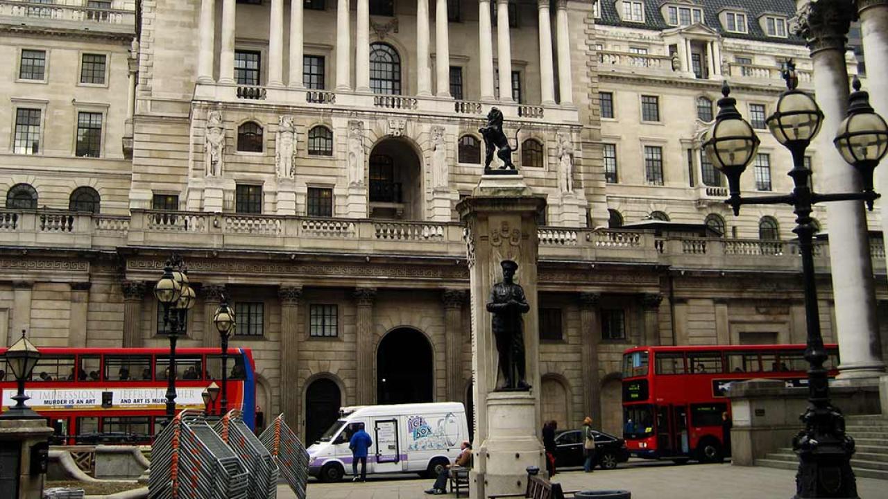 Investmentbanken Goldman Sachs menar att ett brittiskt EU-utträde vore en ekonomisk förlust för både Storbritannien och EU. Arkivbild.