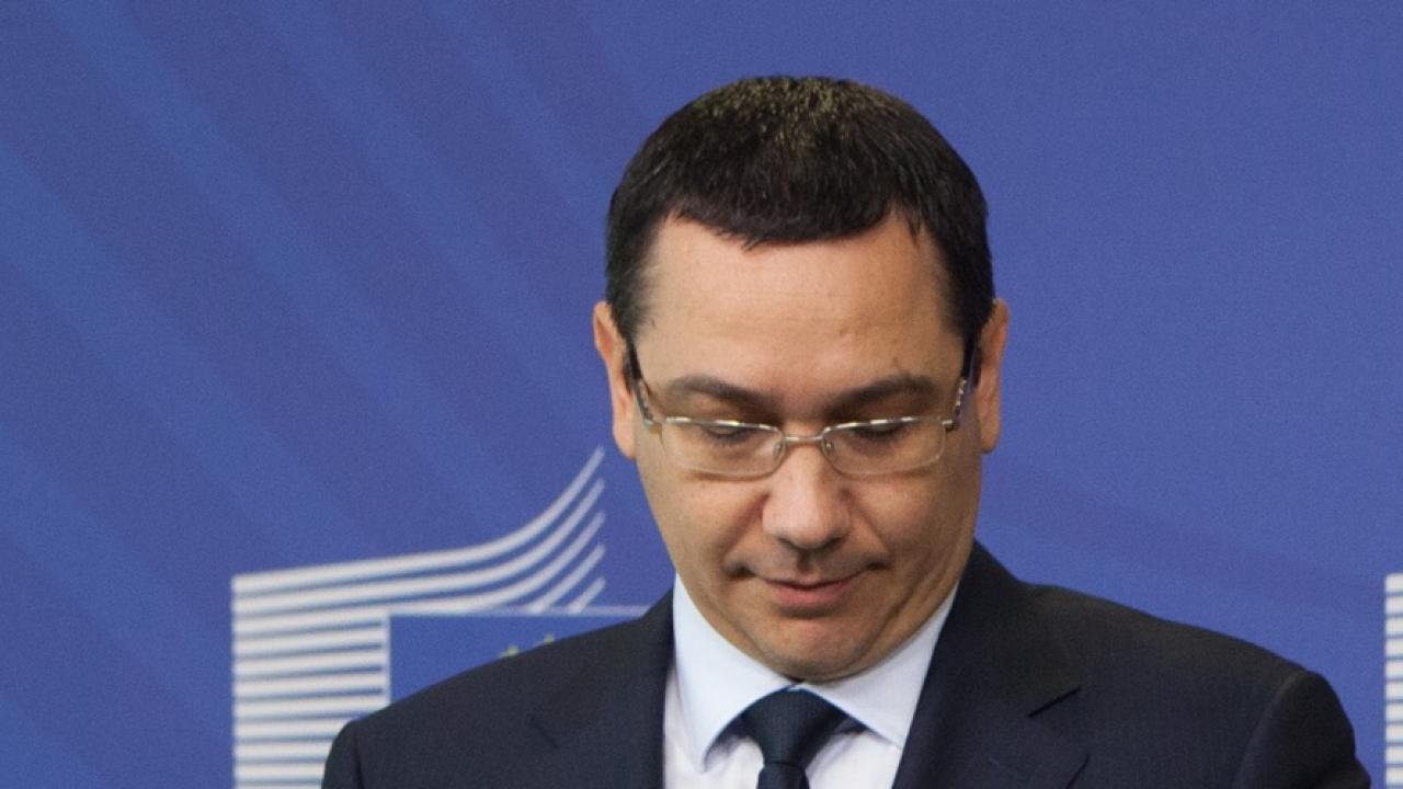 Rumäniens premiärminister Victor Ponta. Arkivbild.