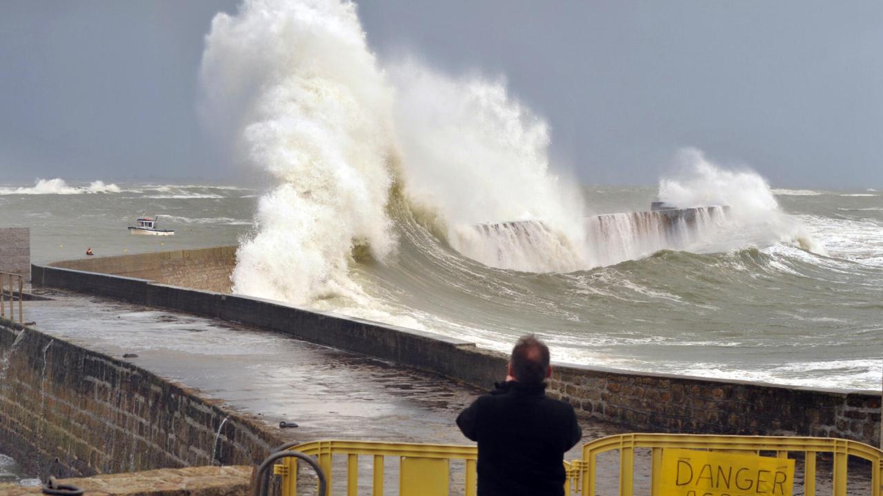 Runt 40 procent av EU: invånare bor vid kustområden där havsnivåerna riskerar att stiga på grund av klimatuppvärmningen. Arkivbild.