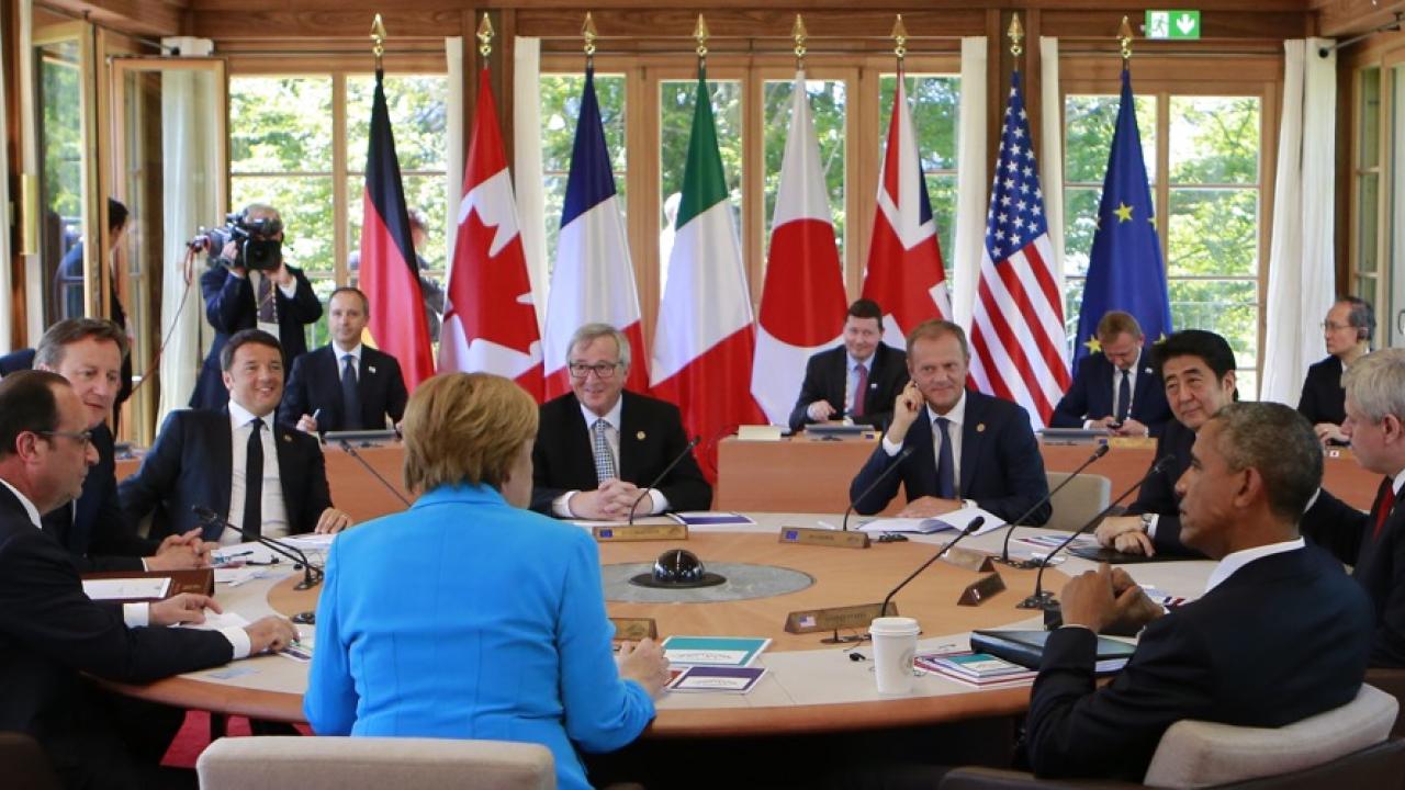 Ledarna för G7-länderna träffades i södra Tyskland under söndagen och måndagen.
