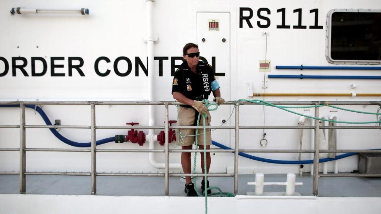 Frontex är den EU-byrå som samordnar gräns- och kustbevakningen i Schengenländerna men anses av vissa vara för tandlös. Arkivbild.