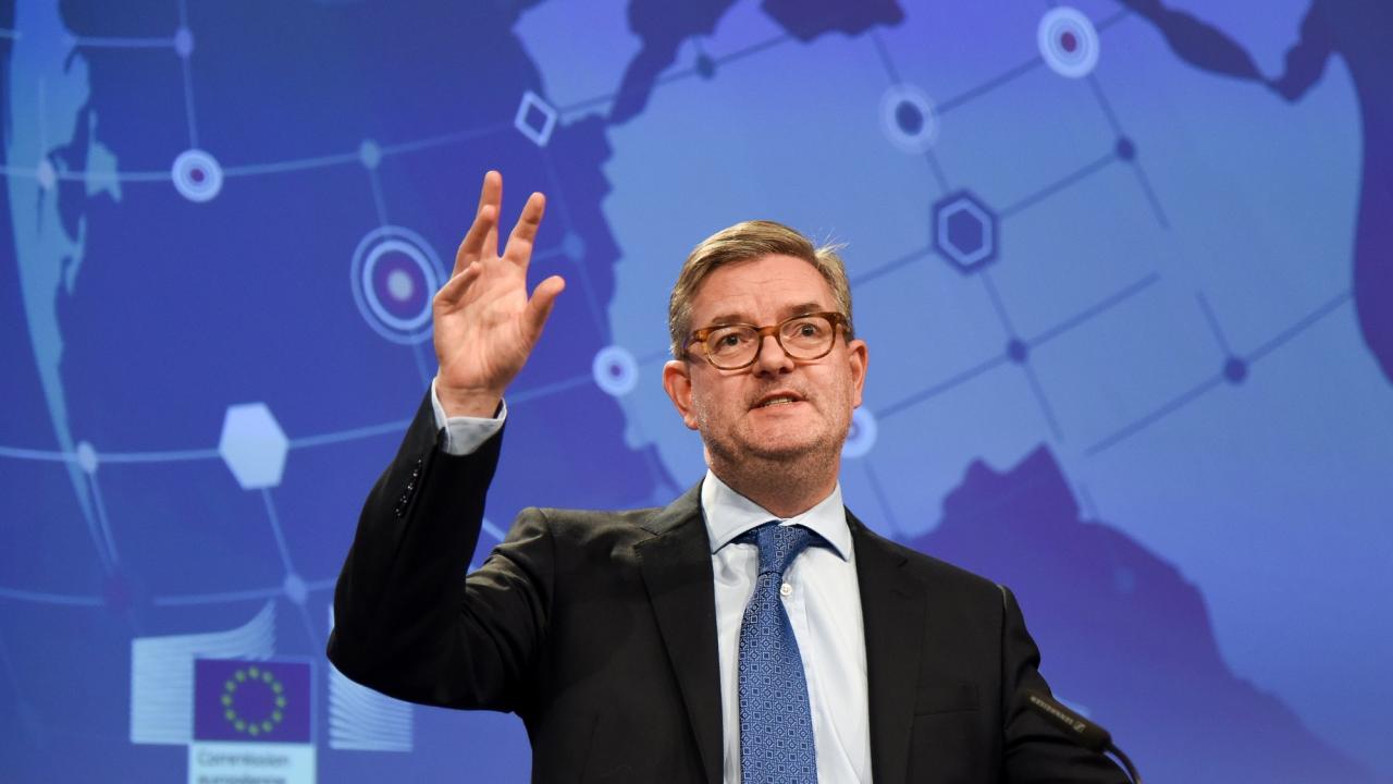 EU:s säkerhetskommissionär Julian King. Arkivbild.
