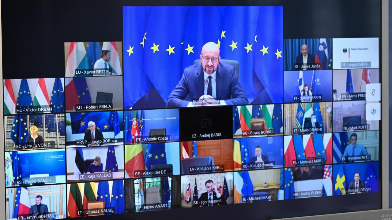 Digitalt EU-toppmöte.