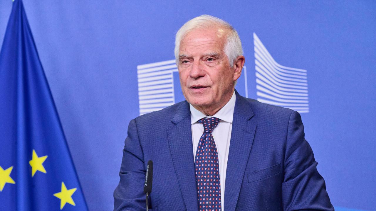EU:s utrikesrepresentant Josep Borrell. Arkivbild.