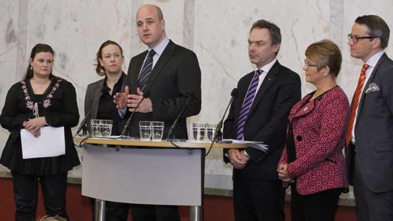 Flera regeringsministrar och Miljöpartiet presenterade idag gemensamt sin uppgörelse om migrationpolitik.