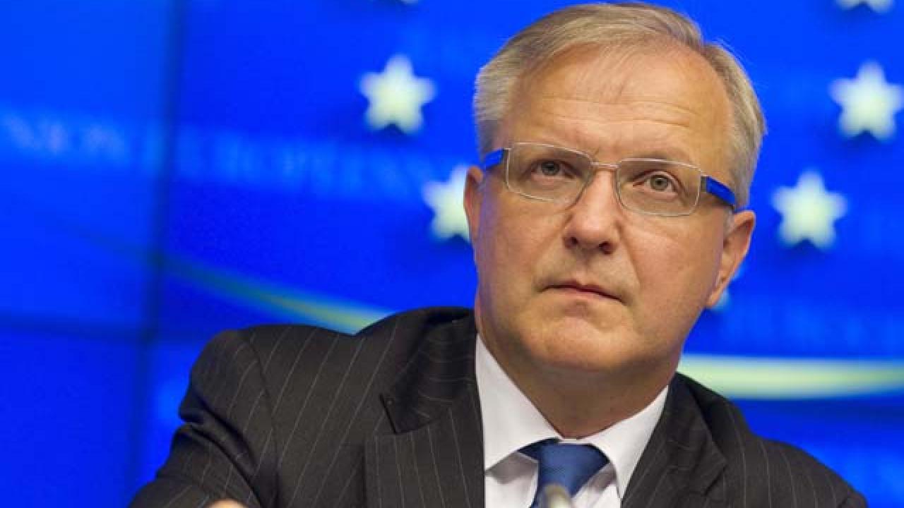 Olli Rehn, EU-kommissionär med ansvar för ekonomiska och monetära frågor.