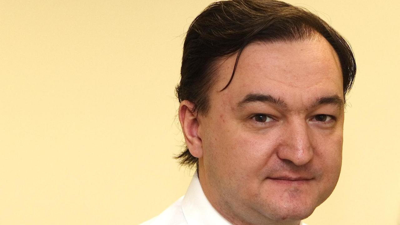 Ryske revisorn och visselblåsaren Sergej Magnitskij. Arkivbild.