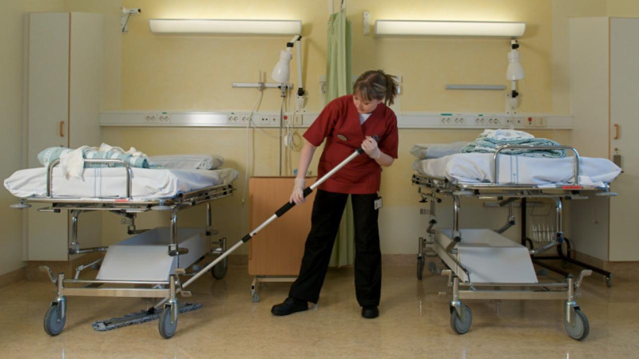 Sjukhusstädning är en tjänst som ofta upphandlas