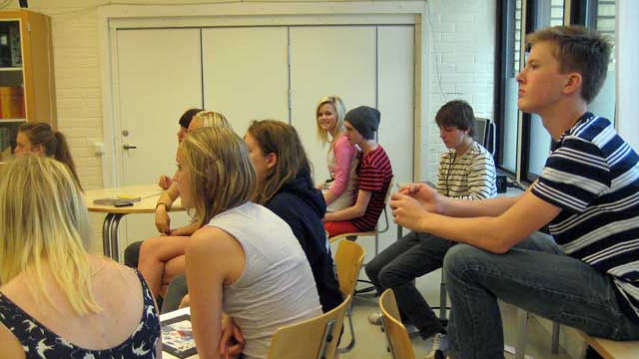 Arkivbild. Eleverna på bilden har inget med artikeln att göra.