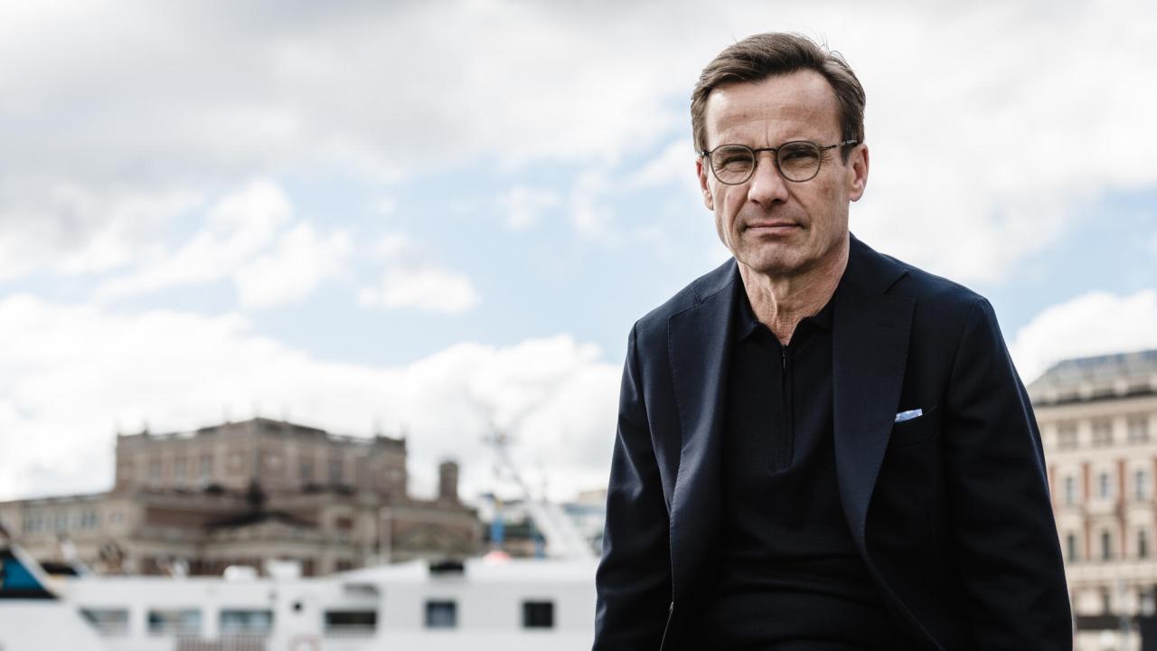Statsminister Ulf Kristersson (S). Arkivbild.