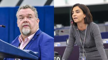 David Lega och Evin Incir