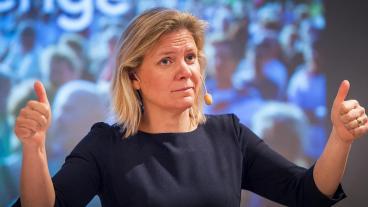 Finansminister Magdalena Andersson. Foto: Socialdemokraterna