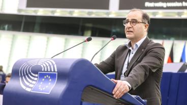 Europaparlamentariker Ilan De Basso (S).