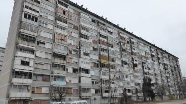 Hyreshus i Zagreb, Kroatien som har störst andel som inte klarar oförutsedda utgifter. Arkivbild.