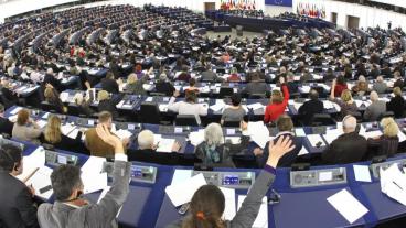 EU-parlamentet. Arkivbild