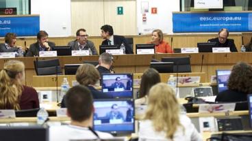 Europeiska ekonomiska och sociala kommitténs EESKs möte i Bryssel 16- 17 mars 2016.