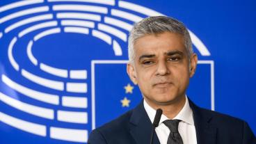 Londons borgmästare Sadiq Khan. Arkivbild.