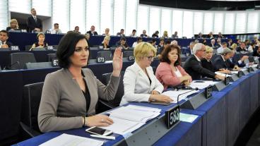 Bilden är inte kopplad till parlamentets omröstning angående Kina och Rysslandresolutionerna. Arkivbild.