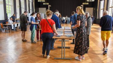 Valdeltagandet ökade mest bland unga. Arkivbild.