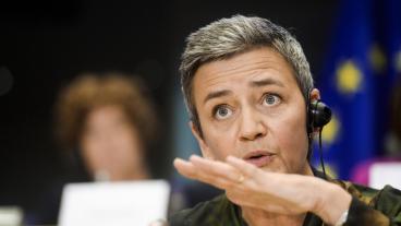 Margrethe Vestager fick förnyat förtroende från EU-parlamentet efter tisdagens utfrågning. 