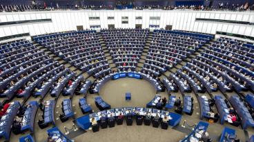 På tisdag i nästa vecka ska EU-parlamentet debattera klimatförslaget. På onsdagen röstar man. Arkivbild.