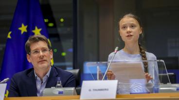 Greta Thunberg kritiserar EU-kommissionens nya klimatlag.