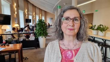 "Ska vi nå klimatneutralitet kan vi inte nöja oss med 55 procent minskning av utsläppen. Vi vill nå 70 procent till 2030", säger Ilona Szatmari Waldau (V). 