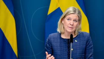 Statsminister Magdalena Andersson (S). Arkivbild.